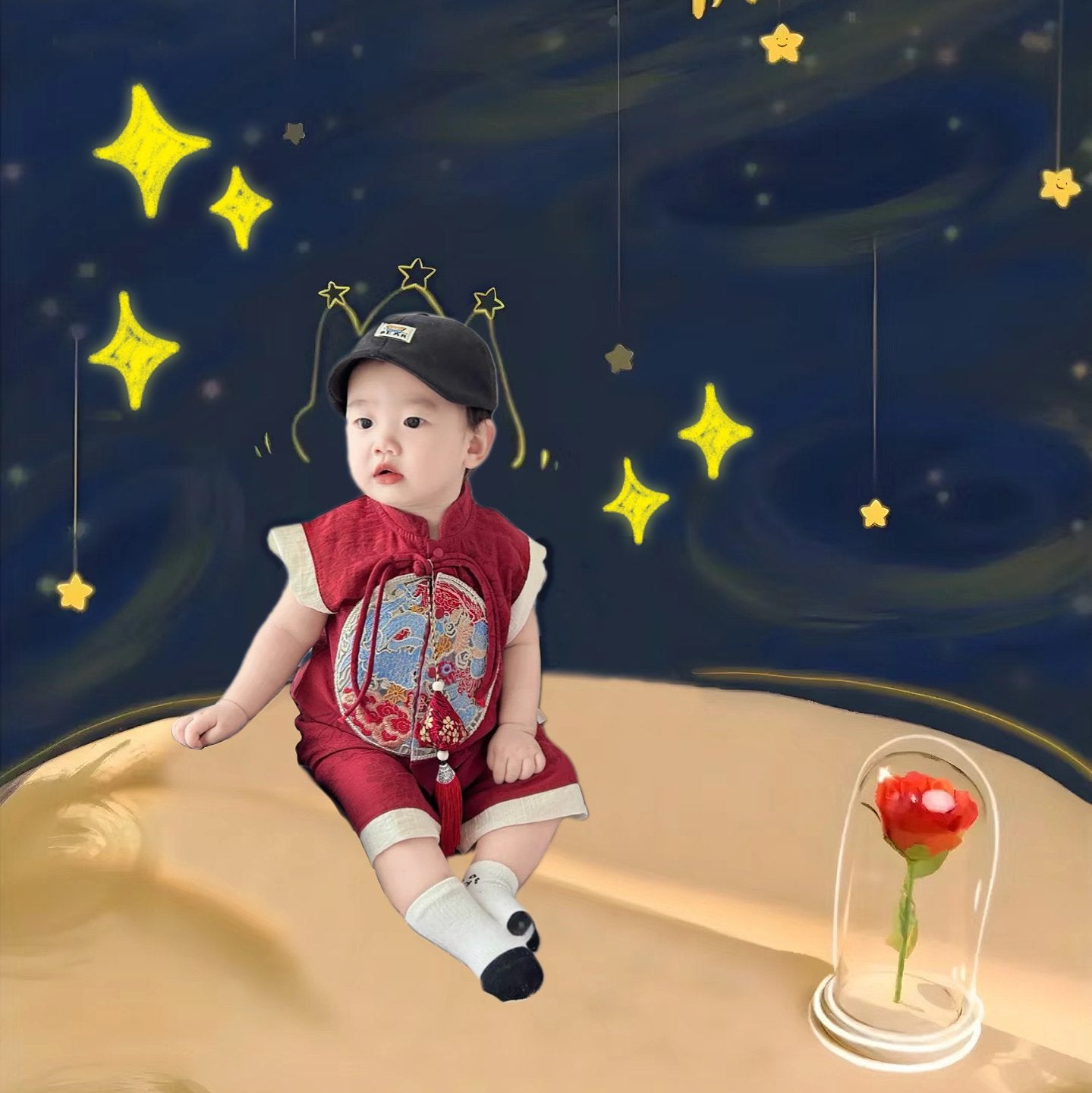 Infant chinese new year outfit best sale